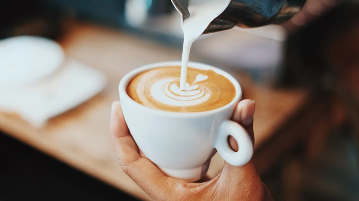Cafe Latte from Three Waters Cafe