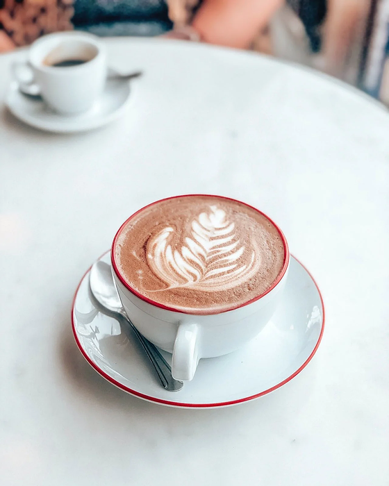 Mocha from Three Waters Cafe