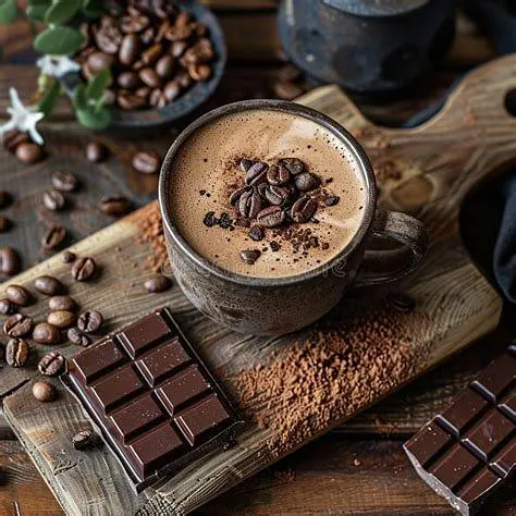 Mocha from Three Waters Cafe
