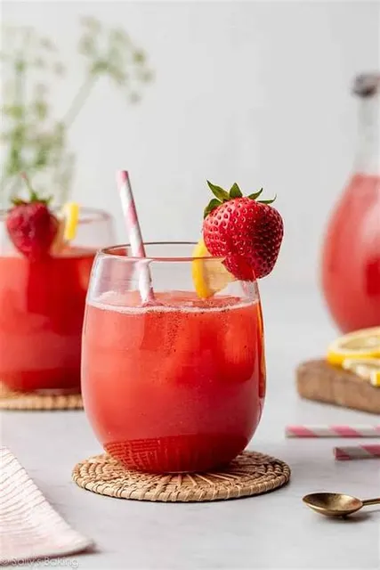 Strawberry Lemonade from Three Waters Cafe